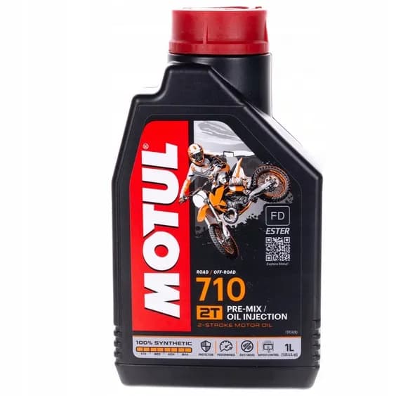 Olej Motul 710 2T - klucz do wydajności silnika dwusuwowego Olej Motul 710 2T - klucz do wydajności silnika dwusuwowego